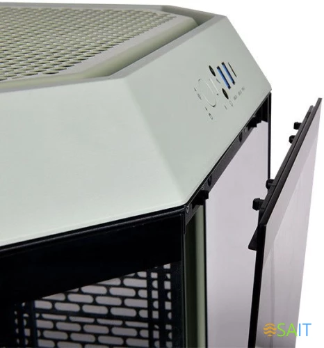 Корпус Thermaltake The Tower 300 Matcha зеленый без БП mATX 8x120mm 6x140mm 2xUSB3.0 audio bott PSU