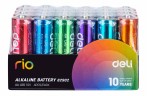 Батарея Deli Rio AA (4шт) спайка