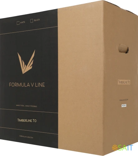 Корпус Formula TimberLine T0 белый без БП ATX 6x120mm 6x140mm 2xUSB3.0 audio