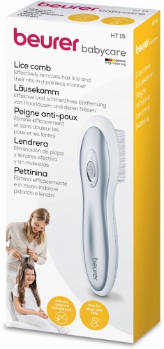 Гребень от вшей Beurer HT15 белый (591.68)