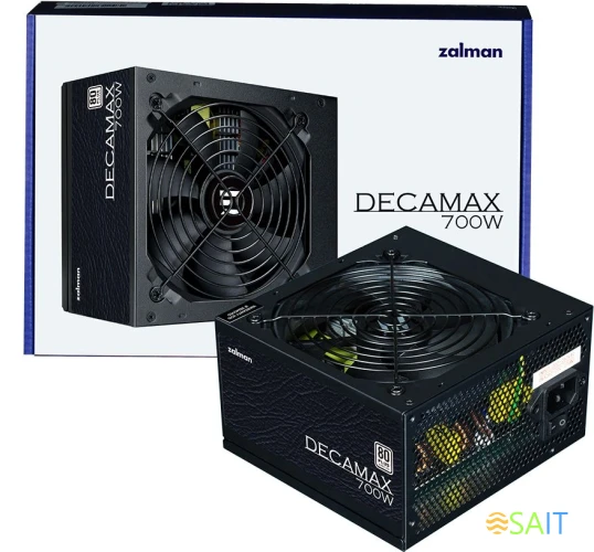 Блок питания Zalman ATX 700W ZM700-LX3 80+ (20+4pin) APFC 120mm fan 6xSATA RTL