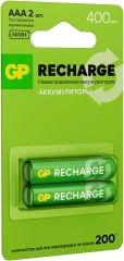Аккумулятор GP Smart Energy 40AAAHCV-2CRSBC2 AAA NiMH 400mAh (2шт)
