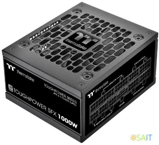 Блок питания Thermaltake SFX 1000W Toughpower SFX1000 Gen.5 80+ platinum (20+4pin) APFC 90mm fan 8xSATA Cab Manag RTL