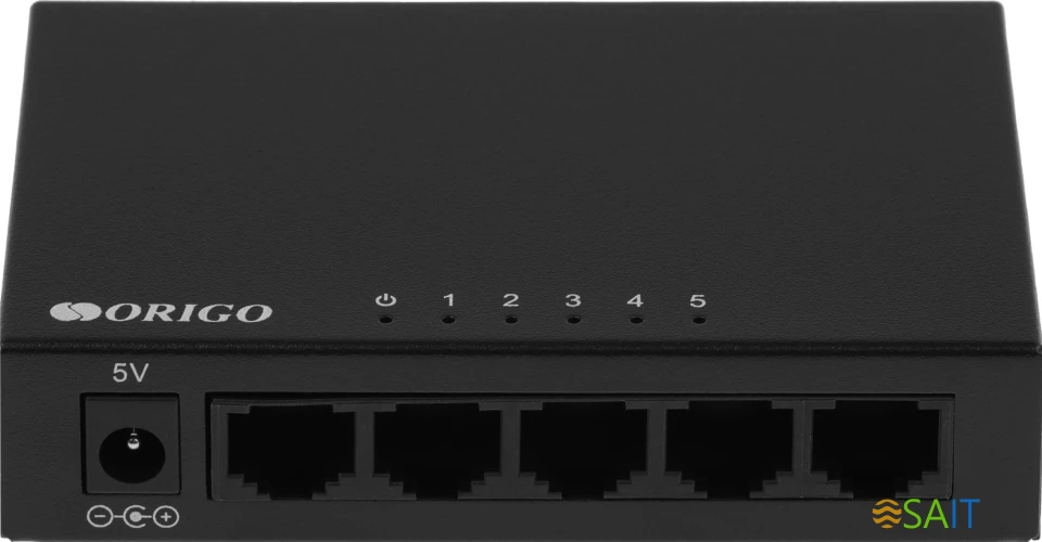 Коммутатор Origo OS2205 OS2205/A1A 5x1Гбит/с неуправляемый