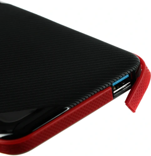 Жесткий диск Silicon Power USB3.1 2TB SP020TBPHD62SS3K A62S Armor 2.5" черный/красный