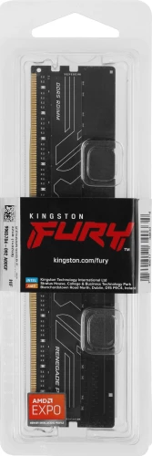 Память DDR5 32GB 6000MHz Kingston KF560R32RBE-32 Fury Renegade Pro RTL PC5-48000 CL32 DIMM ECC 288-pin 1.35В single rank Ret