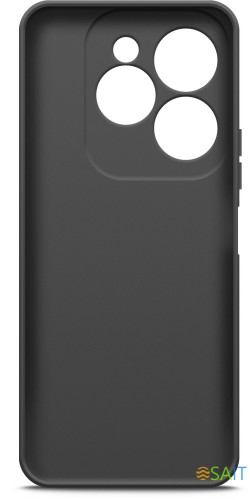 Чехол (клип-кейс) BoraSCO для Infinix Hot 40 Pro черный (72731)