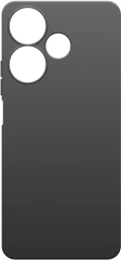 Чехол (клип-кейс) BoraSCO для Xiaomi Redmi 13 Silicone Case черный (73408)