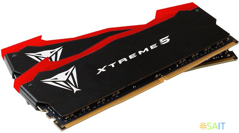 Память DDR5 2x16GB 8200MHz Patriot PVX532G82C38K Viper Xtreme 5 RTL Gaming PC5-65600 CL38 DIMM 288-pin 1.1В с радиатором Ret
