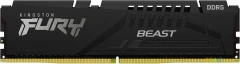 Память DDR5 16GB 6400MHz Kingston KF564C32BBE-16 Fury Beast Black Expo RTL Gaming PC5-51200 CL32 DIMM 288-pin 1.4В single rank с радиатором Ret