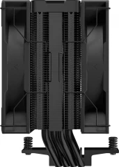 Устройство охлаждения(кулер) Deepcool AG400 Digital Plus ARGB Soc-AM5/AM4/1200/1700/1851 черный 4-pin 31.6dB Al+Cu LCD 773gr Ret (R-AG400-BKADMP-G-1)