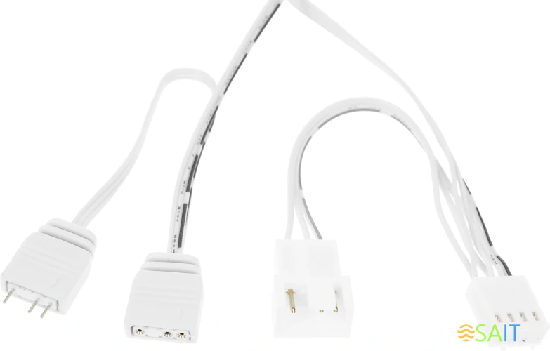 Вентилятор для корпуса Accord ACC-U12 ARGB 120х120x25 белый 4-pin 27дБ (ACC-U12 ARGB WHITE) brown box