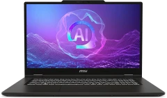 Ноутбук MSI Venture A17 AI A2HMG-002XRU Ryzen 7 260 16Gb SSD512Gb AMD Radeon 780M 17.3" IPS FHD (1920x1080) без ОС grey WiFi BT Cam (9S7-17UK11-002)