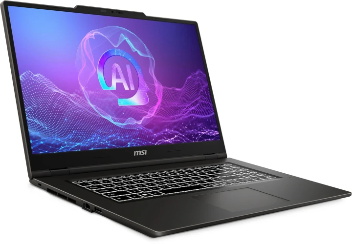 Ноутбук MSI Venture A17 AI A2HMG-002XRU Ryzen 7 260 16Gb SSD512Gb AMD Radeon 780M 17.3" IPS FHD (1920x1080) без ОС grey WiFi BT Cam (9S7-17UK11-002)