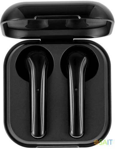 Гарнитура вкладыши uBear Vibe черный беспроводные bluetooth в ушной раковине (TW03BL01-BD)