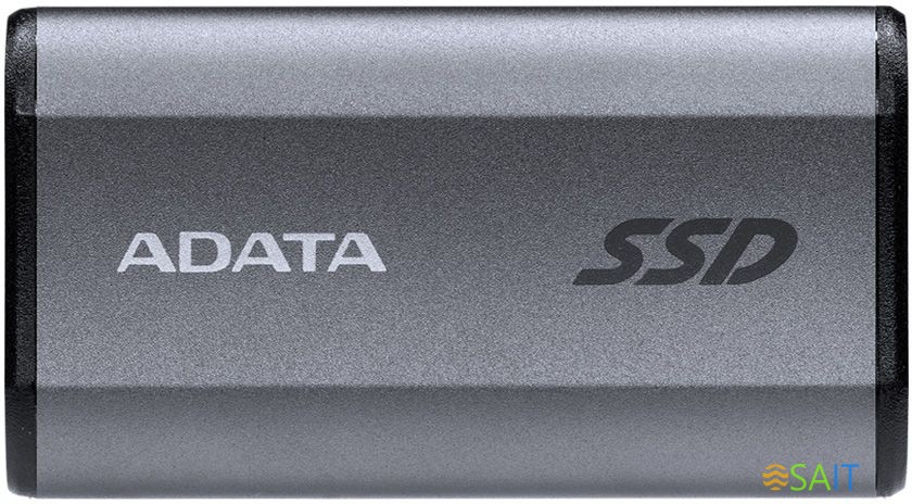 Накопитель SSD A-Data USB-C 1Tb AELI-SE880-1TCGY SE880 2.5" серый