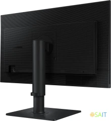 Монитор Samsung 24&quot; Essential S4 S24D400GAIXCI черный IPS LED 16:9 HDMI матовая HAS Piv 1000:1 250cd 178гр/178гр 1920x1080 100Hz DP FHD USB 3.5кг