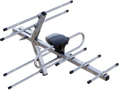 Антенна телевизионная Рэмо BAS-1106-DX Парус 32дБ активная серебристый