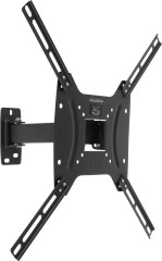 Кронштейн для телевизора Kromax OPTIMA-403 черный 15"-55" макс.25кг настенный поворот и наклон