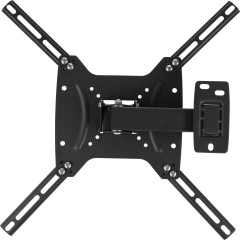 Кронштейн для телевизора Kromax OPTIMA-403 черный 15"-55" макс.25кг настенный поворот и наклон