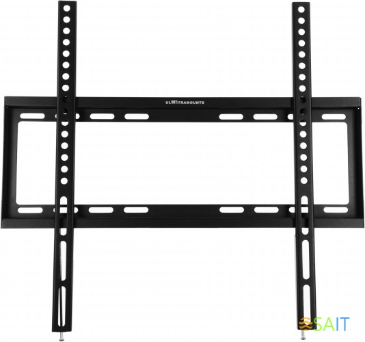 Кронштейн для телевизора Ultramounts UM812F черный 32"-55" макс.35кг настенный фиксированный