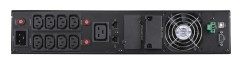 ИБП CyberPower OLS3000ERT2U, Rackmount, Online, 3000VA/2700W, 8 IEC-320 С13, 1 IEC C19 розеток, USB&amp;Serial, RJ11/RJ45, SNMPslot, LCD дисплей, Black, 0.5х0.8х0.2м., 35кг. CyberPower OLS3000ERT2U