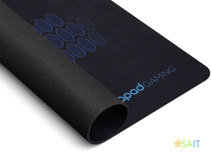 Коврик для мыши Lenovo IdeaPad Gaming Средний черный/синий 360x275x2мм (GXH1C97873)