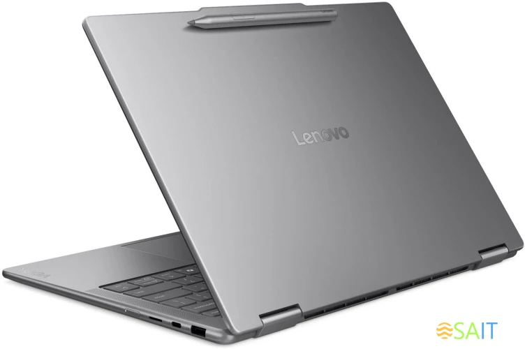 Ноутбук Lenovo Yoga 7 14ILL10 Core Ultra 7 256V 16Gb SSD512Gb Intel Arc 140V 14" OLED Touch WUXGA (1920x1200) без ОС grey WiFi BT Cam (83JQ007YRK)