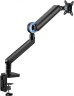 Кронштейн для мониторов Ultramounts UM719B черный 17"-35" макс.10.5кг крепление к столешнице поворот и наклон