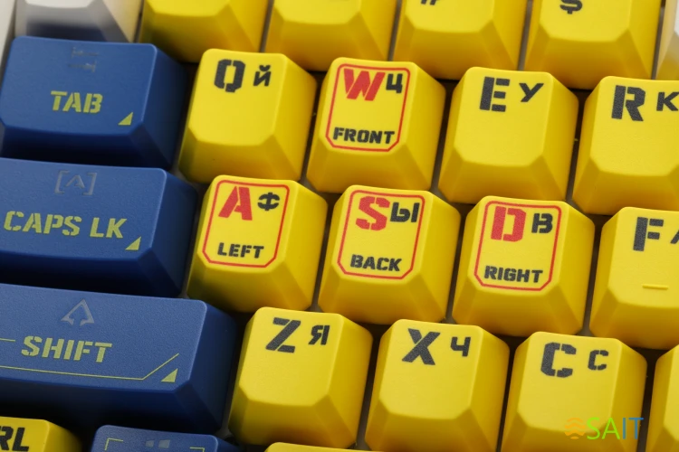 Клавиатура A4Tech Bloody B950 механическая синий/белый USB for gamer LED (B950)