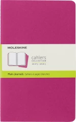 Блокнот Moleskine CAHIER JOURNAL CH018D17 Large 130х210мм обложка картон 80стр. нелинованный розовый неон (3шт)