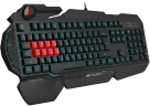 Клавиатура A4Tech Bloody B318 черный USB Multimedia for gamer LED (подставка для запястий) (B318)