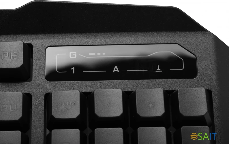 Клавиатура A4Tech Bloody B318 черный USB Multimedia for gamer LED (подставка для запястий) (B318)