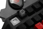 Клавиатура A4Tech Bloody B318 черный USB Multimedia for gamer LED (подставка для запястий) (B318)