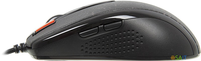 Мышь A4Tech V-Track F5 черный/рисунок оптическая 3000dpi USB 6but