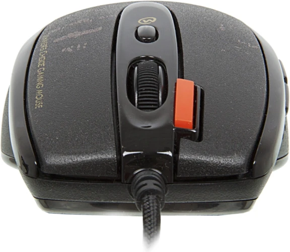 Мышь A4Tech V-Track F5 черный/рисунок оптическая 3000dpi USB 6but