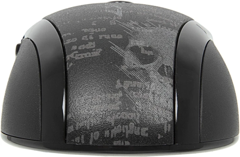 Мышь A4Tech V-Track F5 черный/рисунок оптическая 3000dpi USB 6but