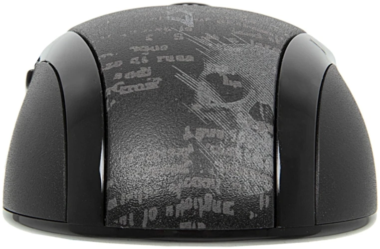 Мышь A4Tech V-Track F5 черный/рисунок оптическая 3000dpi USB 6but