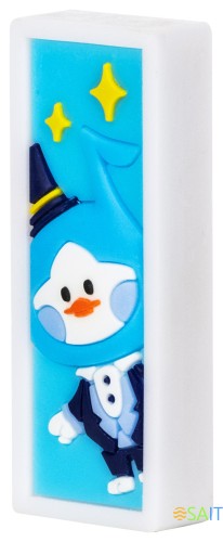 Ластик Deli EH306 Little Sinnger 54х20х10мм ПВХ ассорти (1шт)