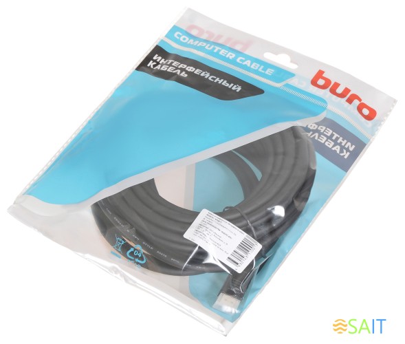 Кабель аудио-видео Buro V1.4 DisplayPort (m)/DisplayPort (m) 10м. черный (BHP-DPP-1.4-10)