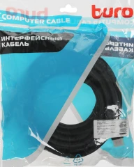 Кабель аудио-видео Buro V1.4 DisplayPort (m)/DisplayPort (m) 10м. черный (BHP-DPP-1.4-10)