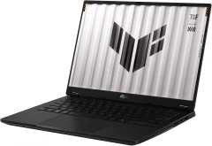Ноутбук Asus TUF Gaming A14 FA401UU-RG052 Ryzen 7 8845HS 16Gb SSD512Gb NVIDIA GeForce RTX4050 6Gb 14" IPS 2.5K (2560x1600) noOS grey WiFi BT Cam (90NR0JD1-M00320)