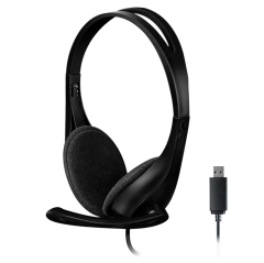 Наушники с микрофоном A4Tech HU-9 (BLACK)