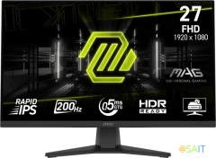 Монитор MSI 27&quot; Mag MAG 272F черный IPS LED 16:9 HDMI матовая 178гр/178гр 1920x1080 200Hz DP FHD 4.2кг