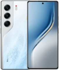 Смартфон Tecno Camon 40 128Gb 8Gb белый моноблок 3G 4G 2Sim 6.78" 1080x2436 Android 15 50Mpix 802.11 a/b/g/n/ac NFC GPS GSM900/1800 GSM1900 Protect FM microSD max1024Gb