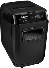 Шредер Fellowes® AutoMax® 200C, автоподача, DIN P-4, 4х38мм, 200 лст. авто, 10 ручн., 32 лтр., автор, шт Fellowes AutoMax 200C