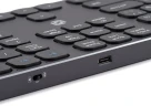 Клавиатура Оклик K867W серый/черный USB беспроводная BT/Radio slim Multimedia (2002130)