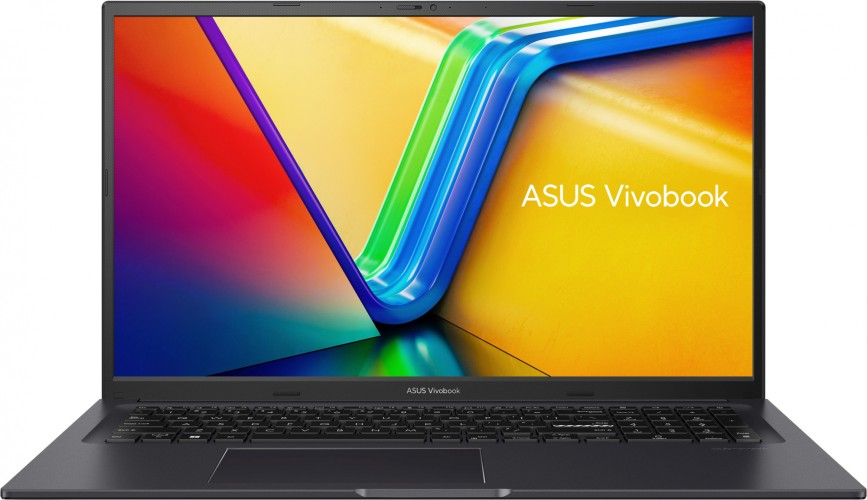 Ноутбук Asus VivoBook 17X M3704YA-AU052 Ryzen 7 7730U 16Gb SSD512Gb AMD Radeon Graphics 17.3" IPS FHD (1920x1080) без ОС black WiFi BT Cam (90NB1192-M00200)