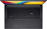 Ноутбук Asus VivoBook 17X M3704YA-AU052 Ryzen 7 7730U 16Gb SSD512Gb AMD Radeon Graphics 17.3" IPS FHD (1920x1080) без ОС black WiFi BT Cam (90NB1192-M00200)