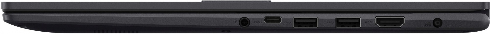 Ноутбук Asus VivoBook 17X M3704YA-AU052 Ryzen 7 7730U 16Gb SSD512Gb AMD Radeon Graphics 17.3" IPS FHD (1920x1080) без ОС black WiFi BT Cam (90NB1192-M00200)